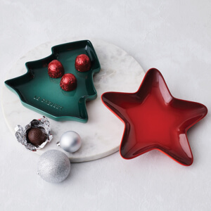 Le Creuset Stoneware Cerise Star Plate 20cm